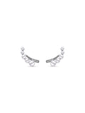 EAR CUFF NOIVA PÉROLAS E CRISTAIS KENDALL