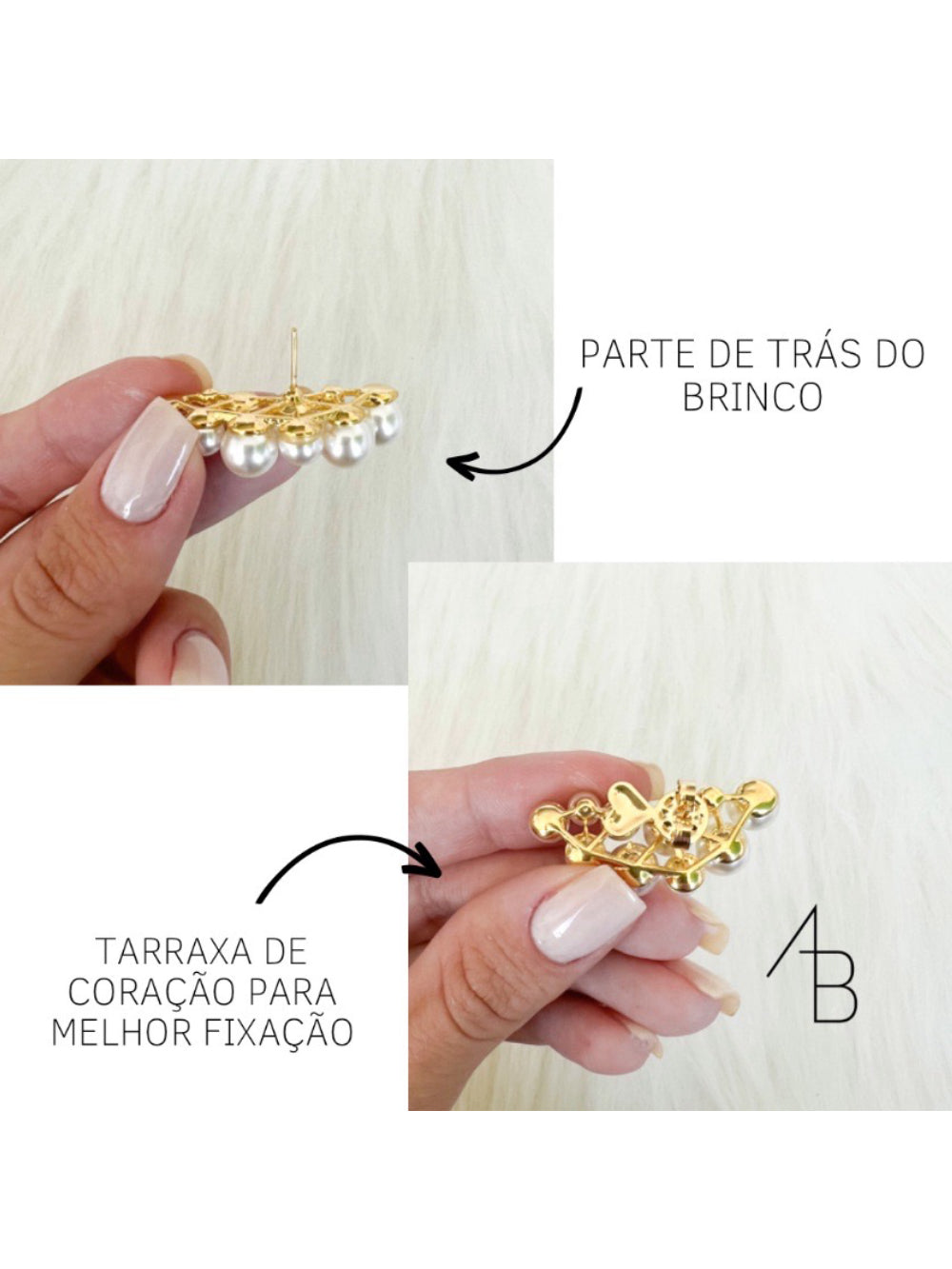 EAR CUFF PÉROLAS GRANDE