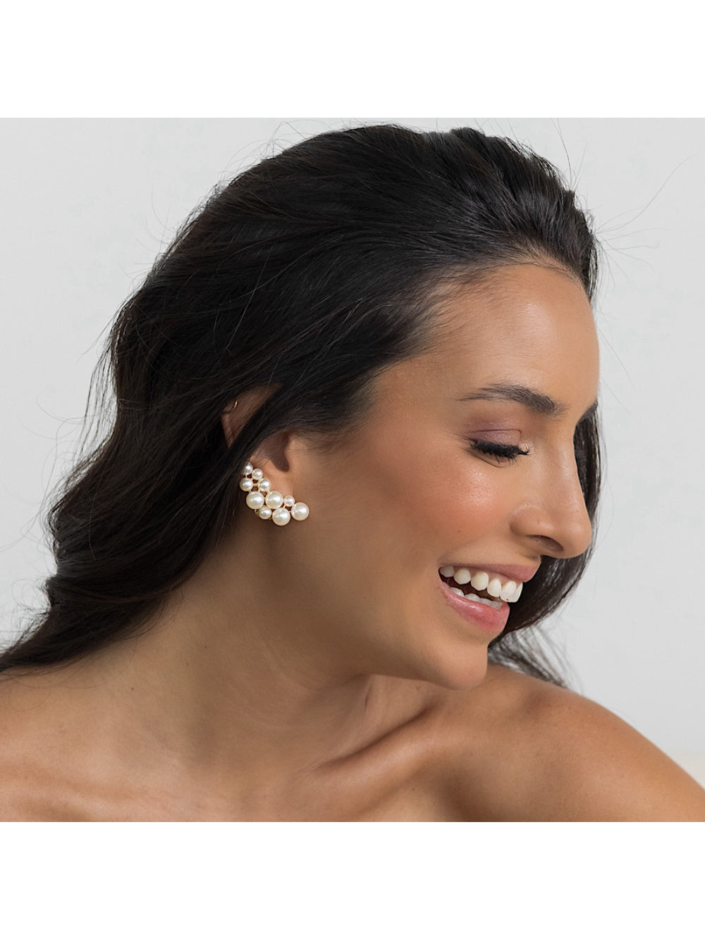 EAR CUFF PÉROLAS GRANDE
