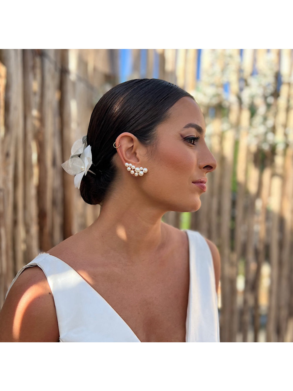 EAR CUFF PÉROLAS GRANDE
