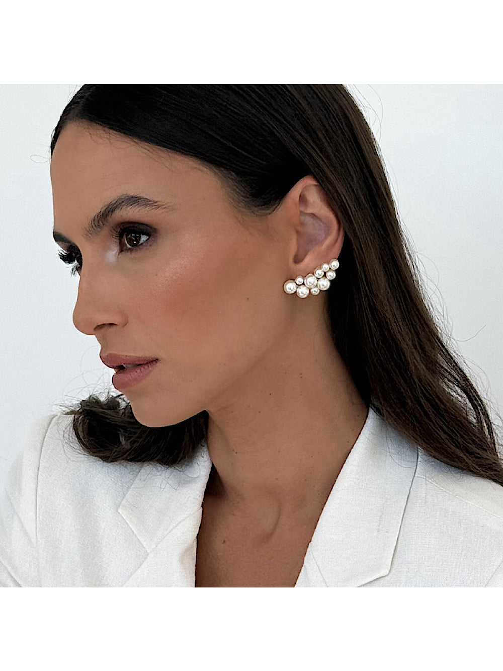 EAR CUFF PÉROLAS GRANDE