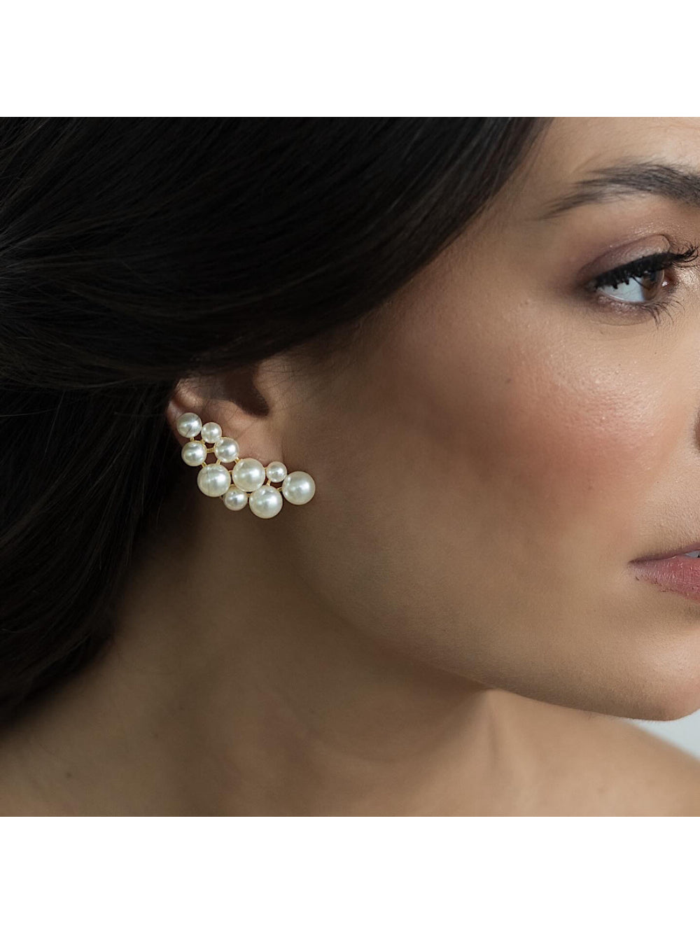 EAR CUFF PÉROLAS GRANDE
