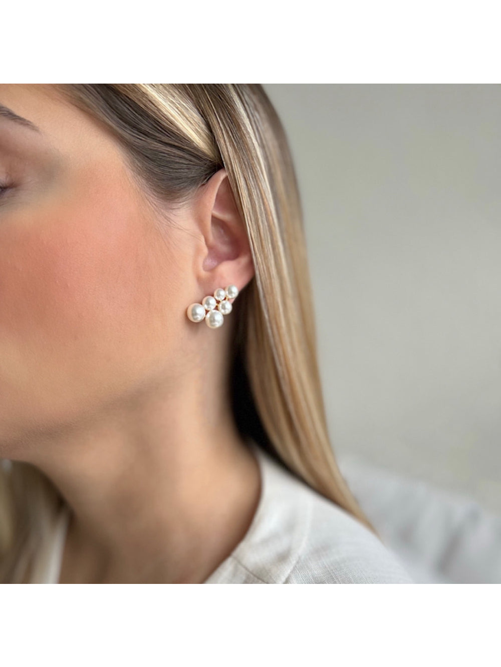 EAR CUFF PÉROLAS PEQUENO