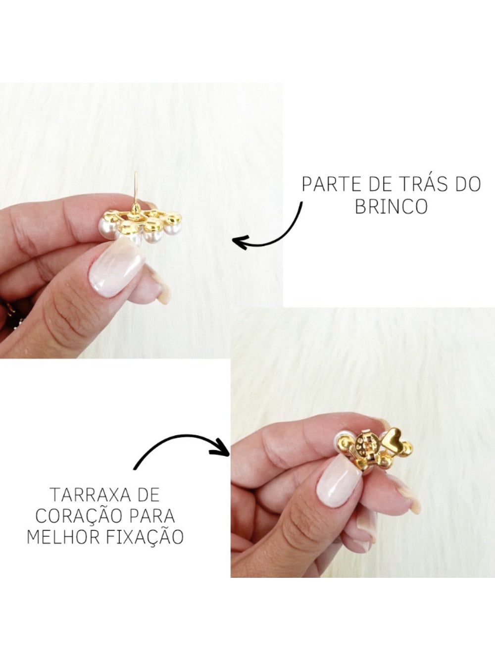 EAR CUFF PÉROLAS PEQUENO