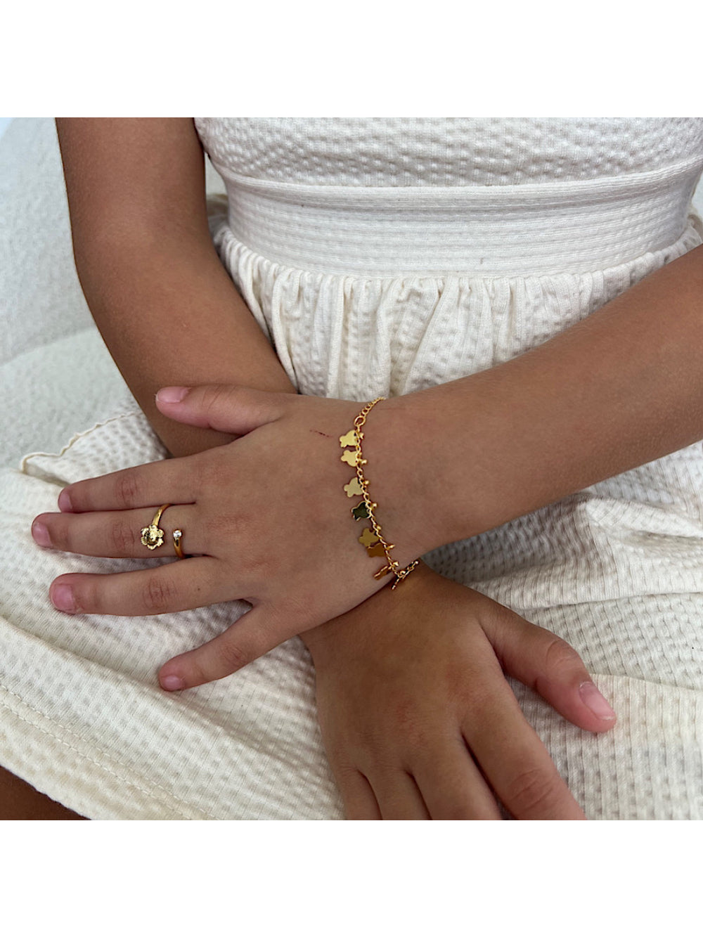 Pulseira Infantil Borboletinha Acessórios Blanc
