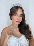 Conjunto Para Noiva Luna  Rainha Das Coroas