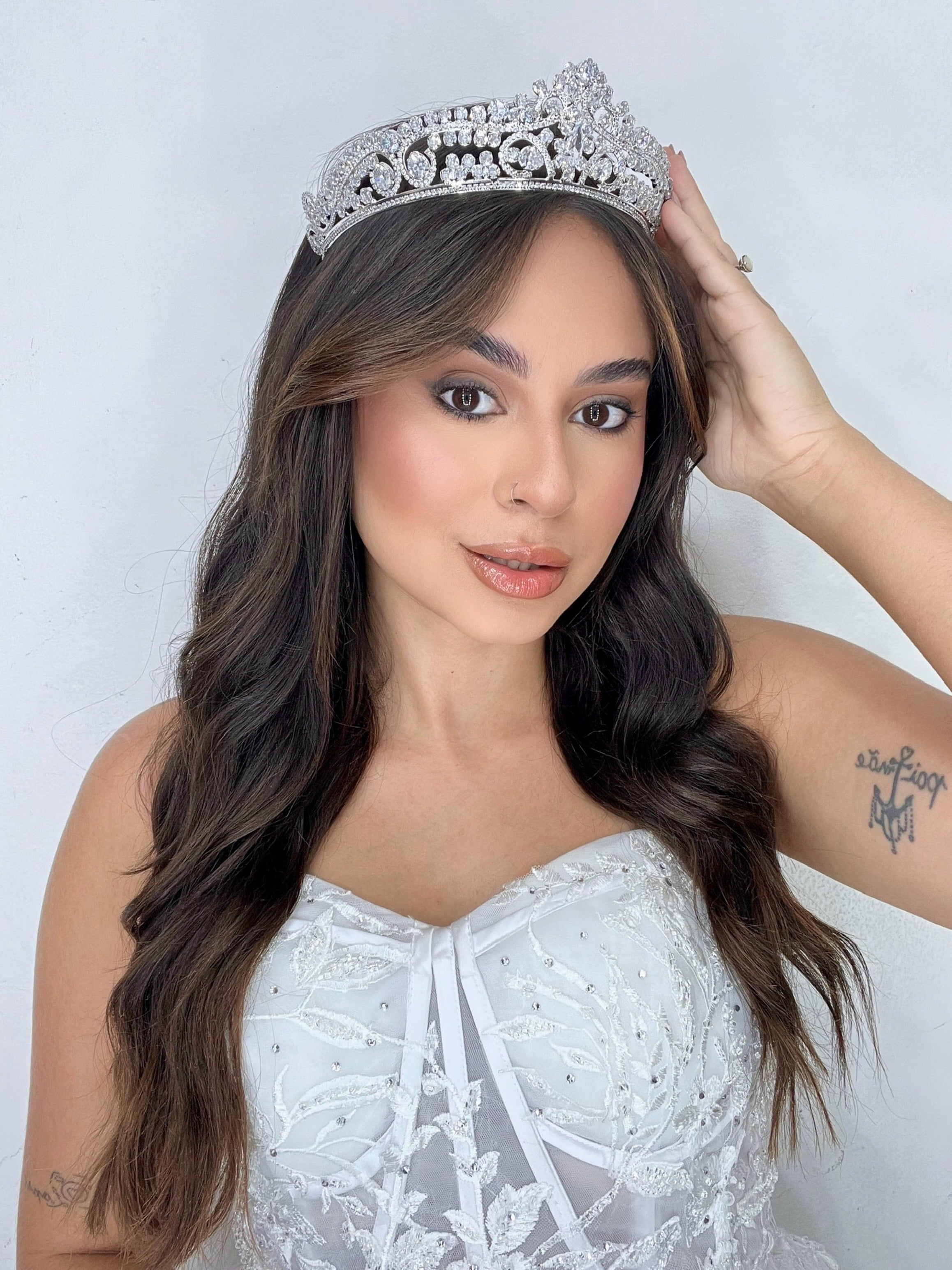 Coroa de Noiva Katherine Rainha das Coroas