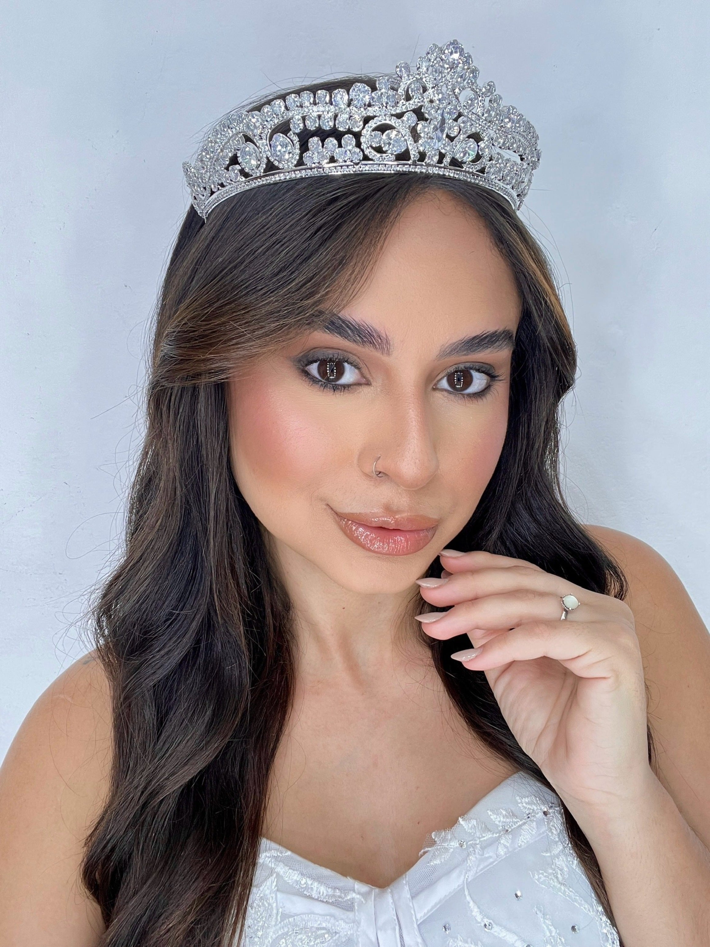 Coroa de Noiva Katherine Rainha das Coroas
