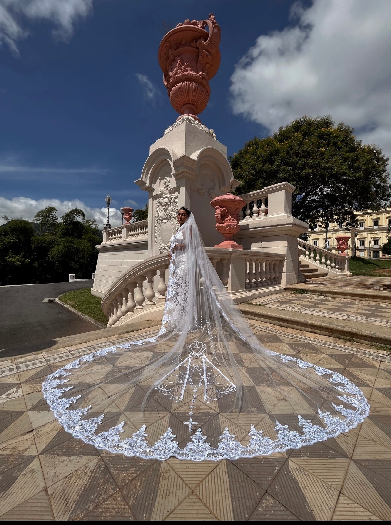 Véu personalizado nossa senhora