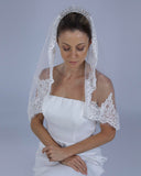 Coroa Noiva Prata Zircônias Strass Leaves Esposar