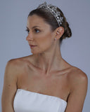 Coroa Noiva Zircônias Pérolas Paula Esposar