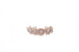 Tiara De Daminha De Honra Flor E Pérolas Cetim Esposar