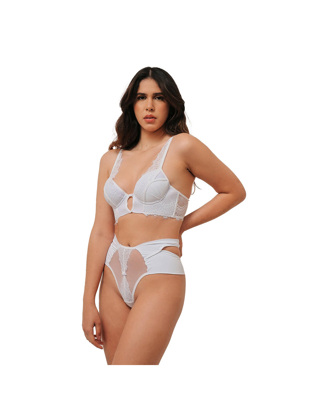 Conjunto de Lingerie Para Noiva Magnólia Esposar