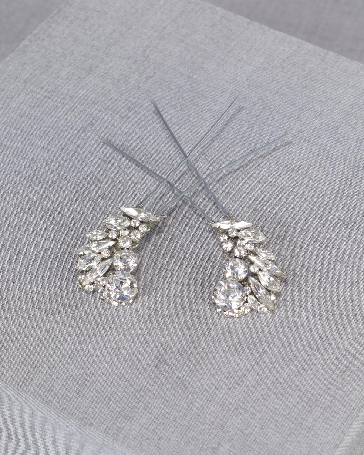 Grampos de Noiva Broche Pedras Zircônias Arkade Esposar