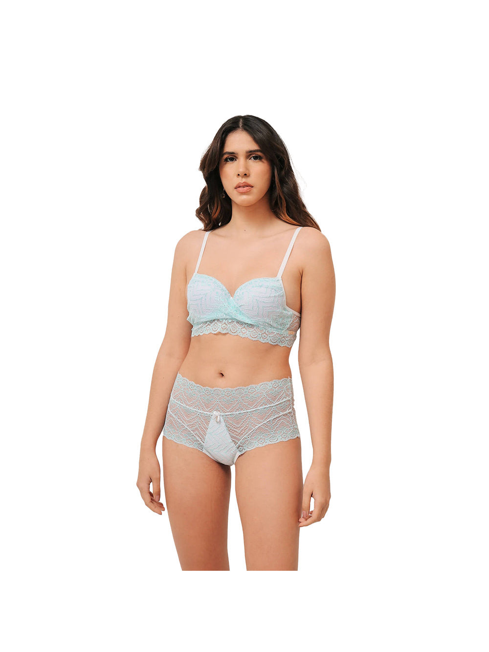 Conjunto Calcinha E Sutiã Gardenia Esposar