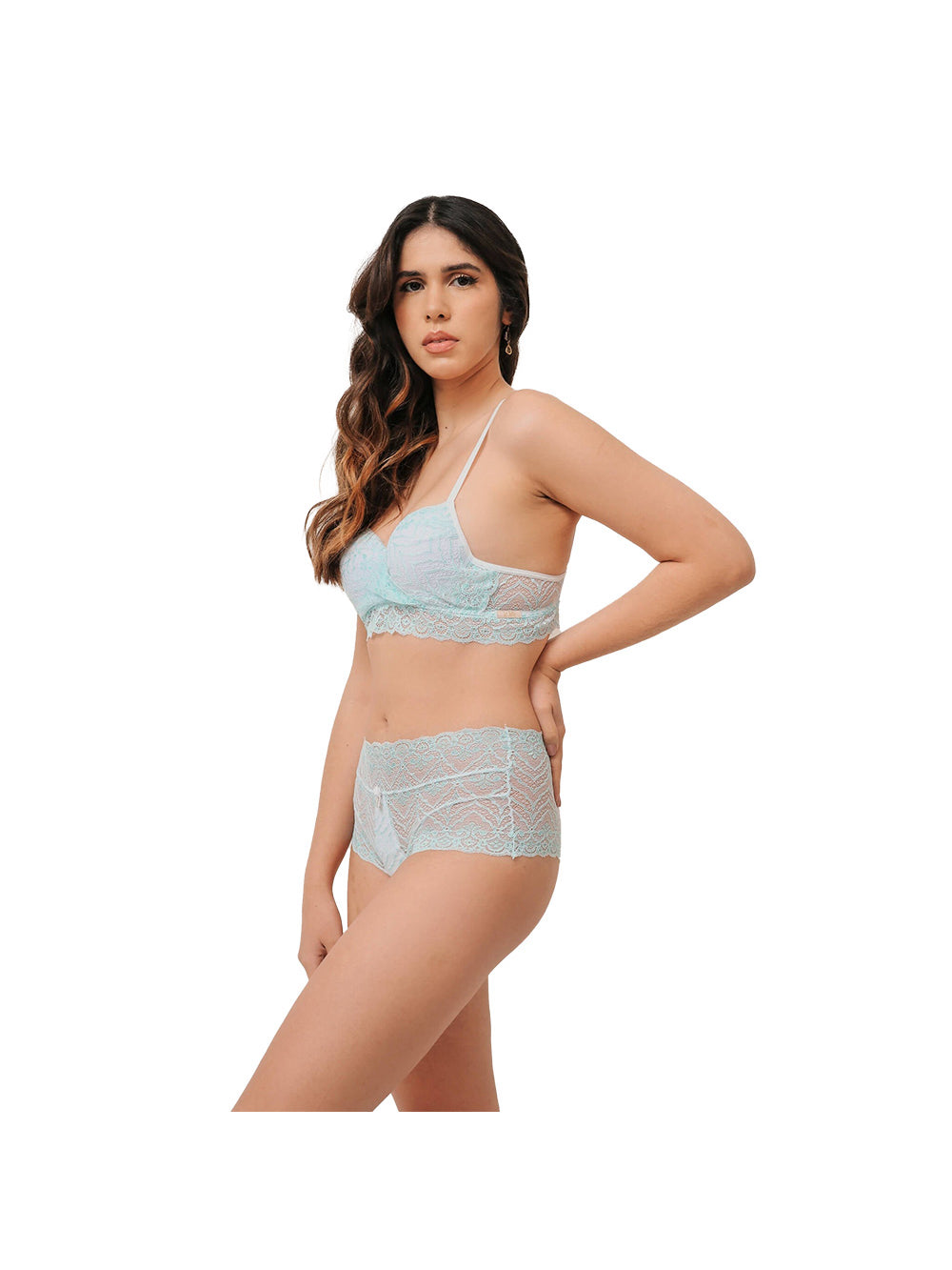 Conjunto Calcinha E Sutiã Gardenia Esposar