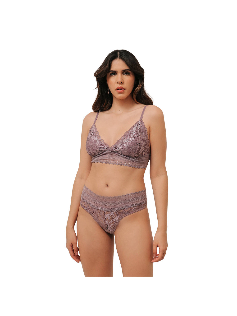 Conjunto Calcinha E Sutiã Tea Esposar