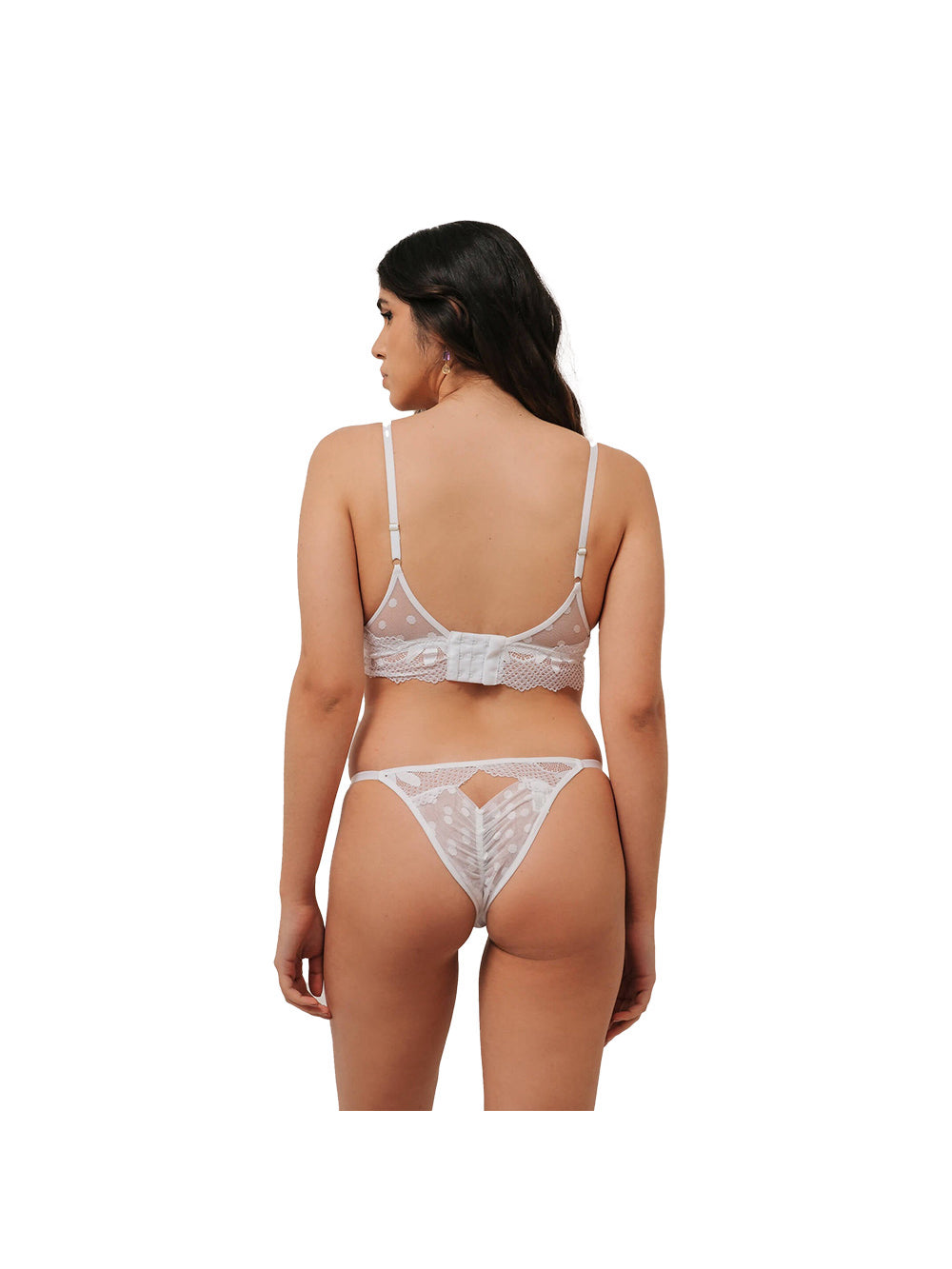 Conjunto Calcinha E Sutiã Céu Esposar