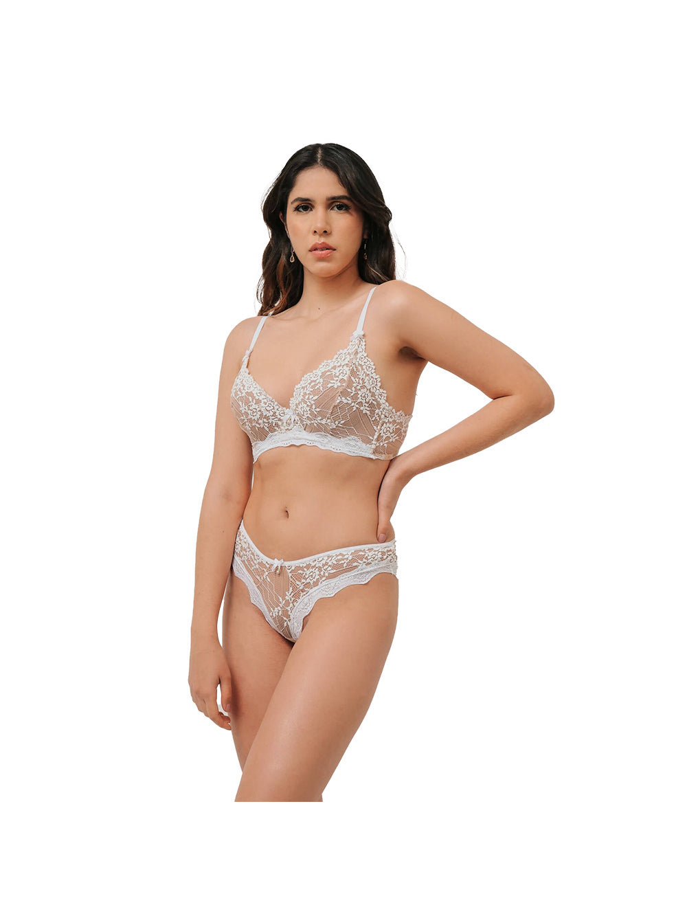 Conjunto Calcinha E Sutiã Desejo Esposar