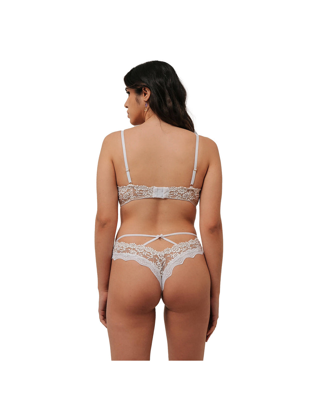 Conjunto Calcinha E Sutiã Desejo Esposar