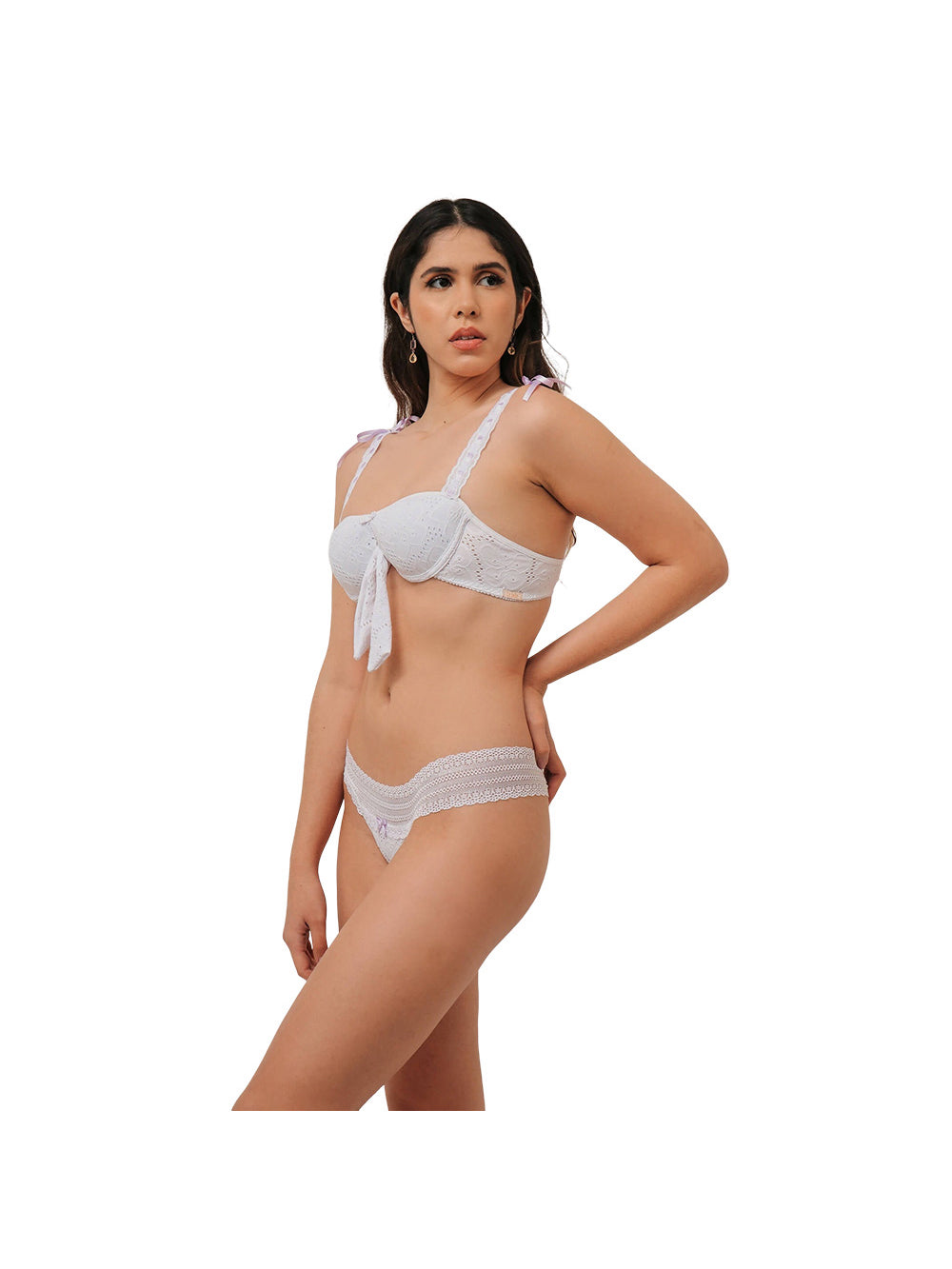 Conjunto De Calcinha E Sutiã Amaretto Esposar