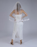 Mantilha Noiva Média Tule Renda Bordada Sulivam Esposar