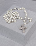 Terço de Noiva Pérolas e Zirconias Esposar