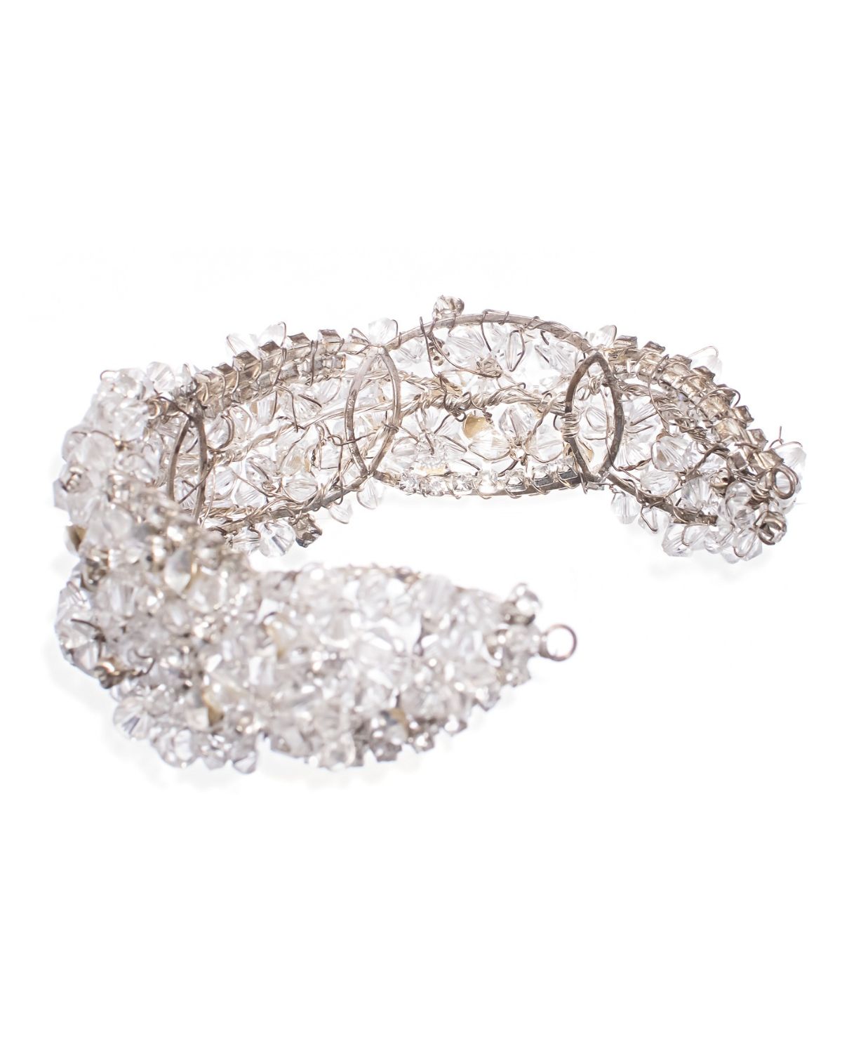 Tiara de Noiva Crystal Esposar