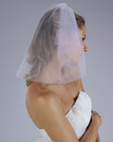 Véu Noiva Curto Tule Francês Weddy Esposar