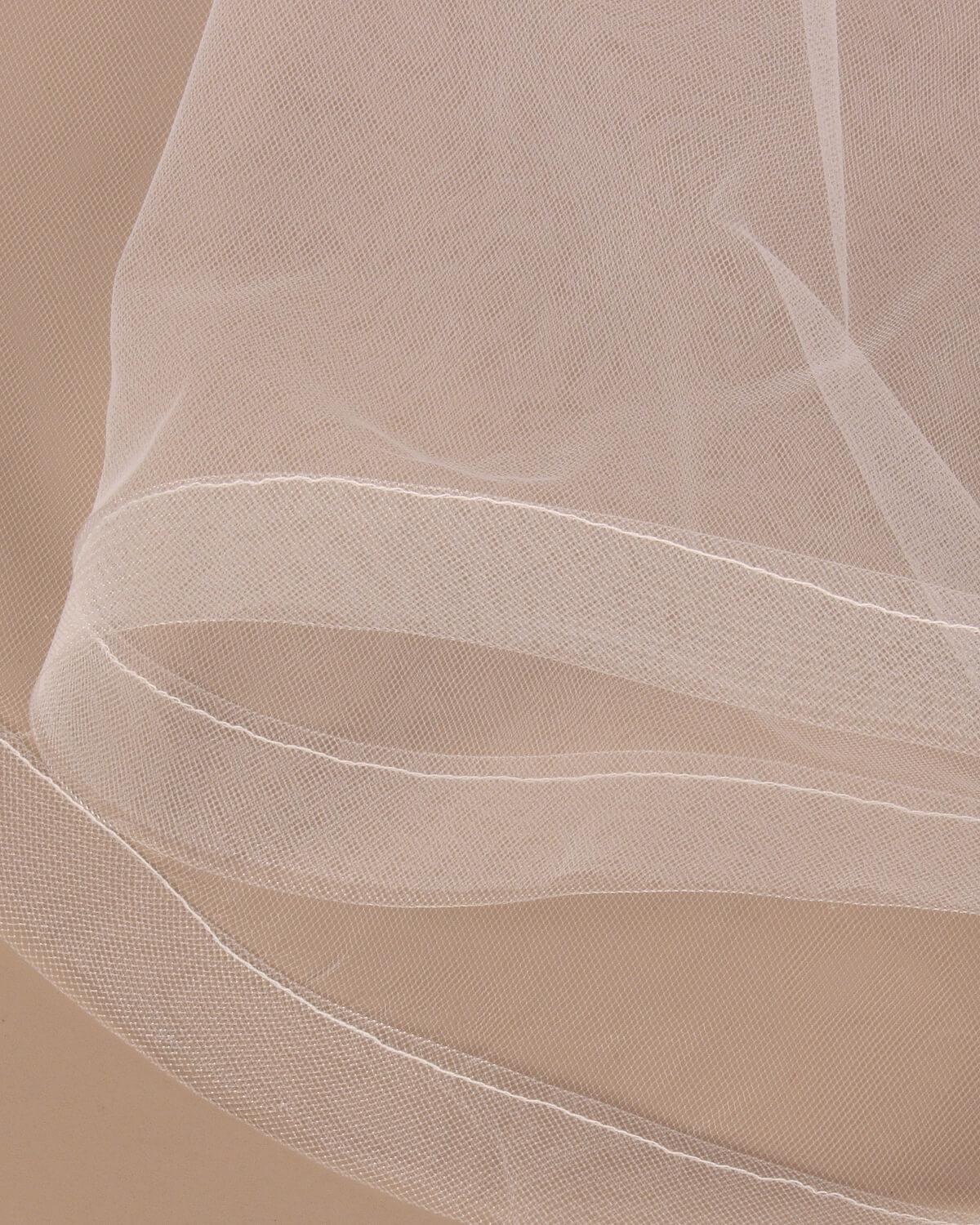 Véu de Noiva Longo Allan Tule Americano No White Esposar