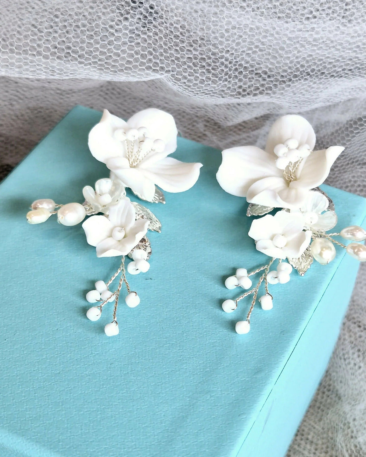 Brinco de Noiva Edelweiss Narcisa Acessórios