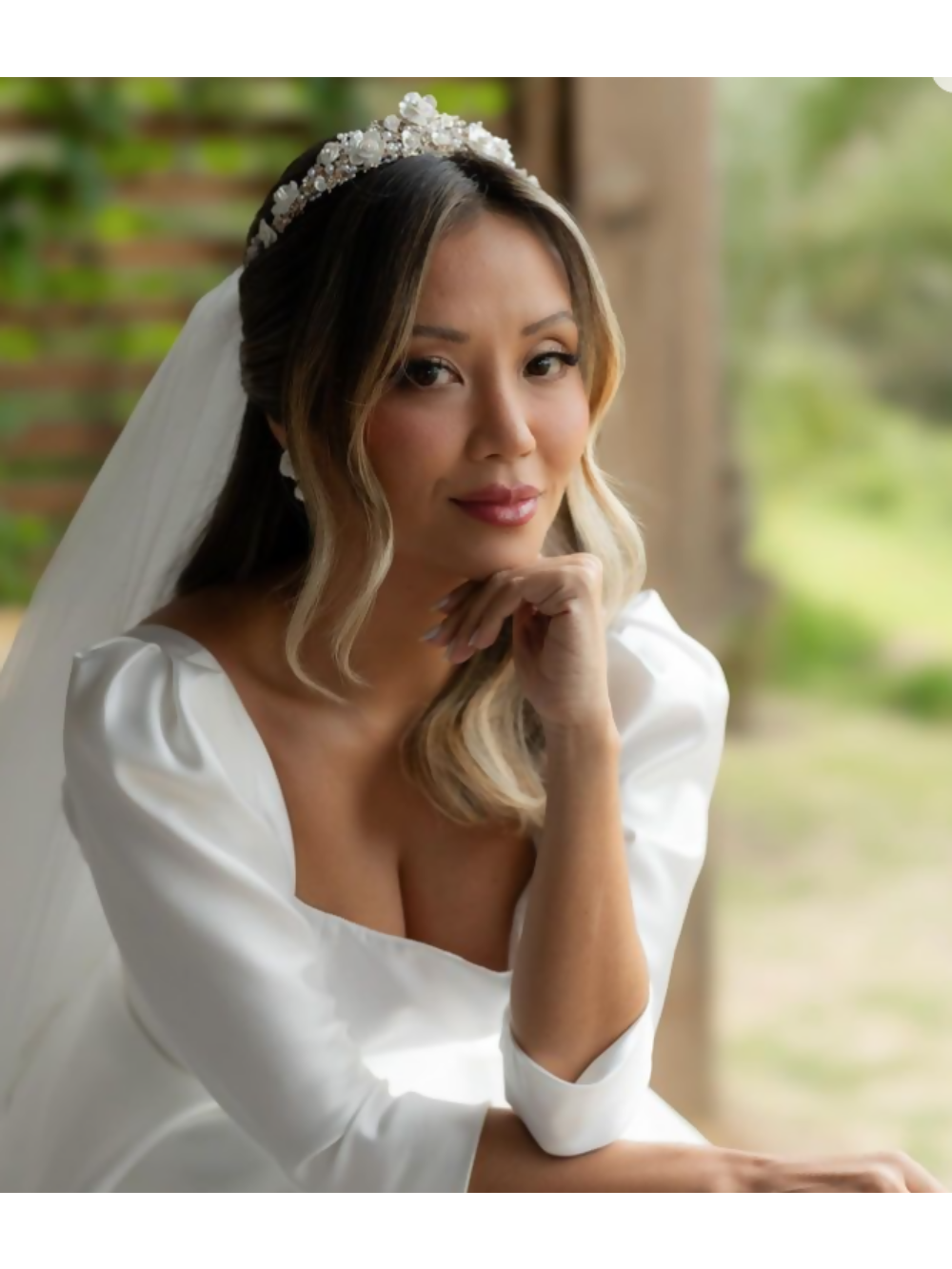 Coroa de Noiva Monique Minelli Atelier