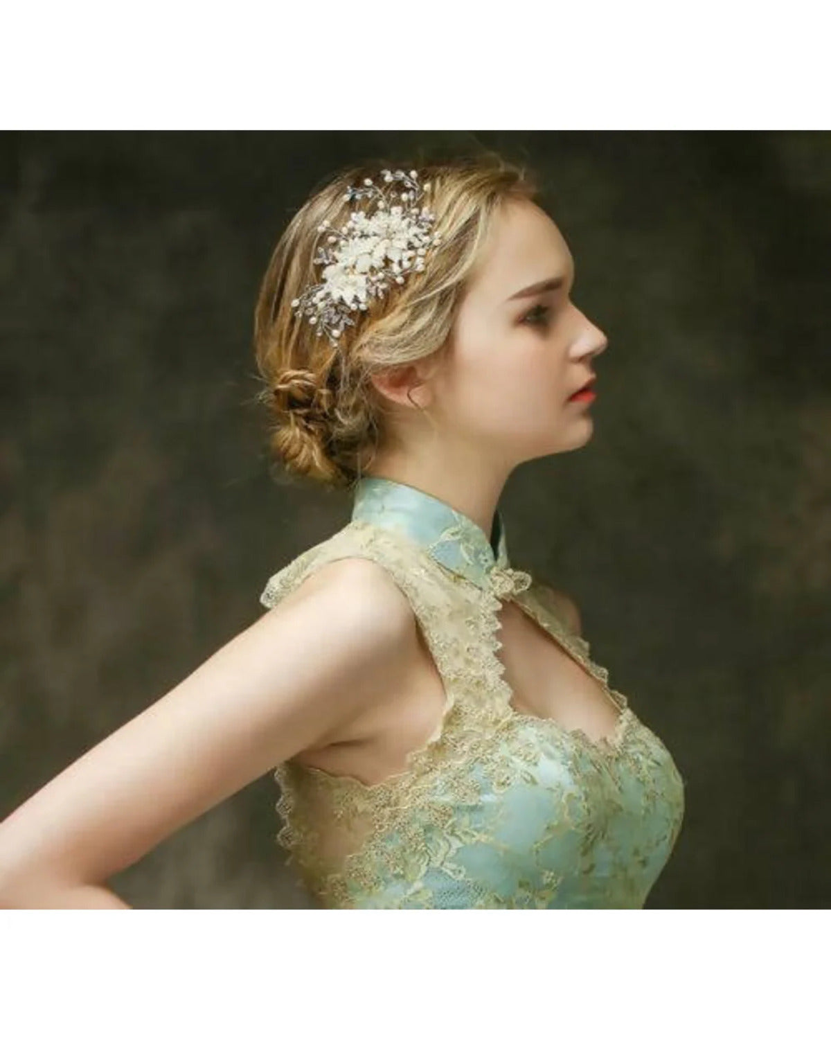 Arranjo de Noiva Victória Narcisa Acessórios