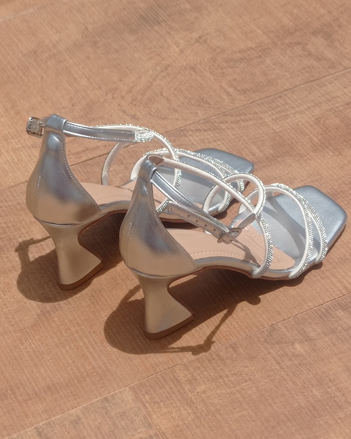 Sandália de Festa Stefania PS Manuzita Calçados