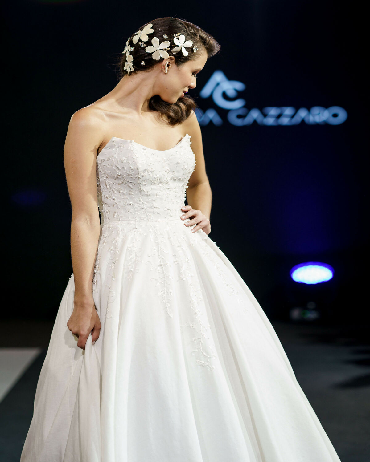 Arranjo para  Noiva Flor Gardênia porcelana fria Alessandra Cazzaro