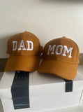 Kit Boné Personalizado MOM AND DAD With My Name