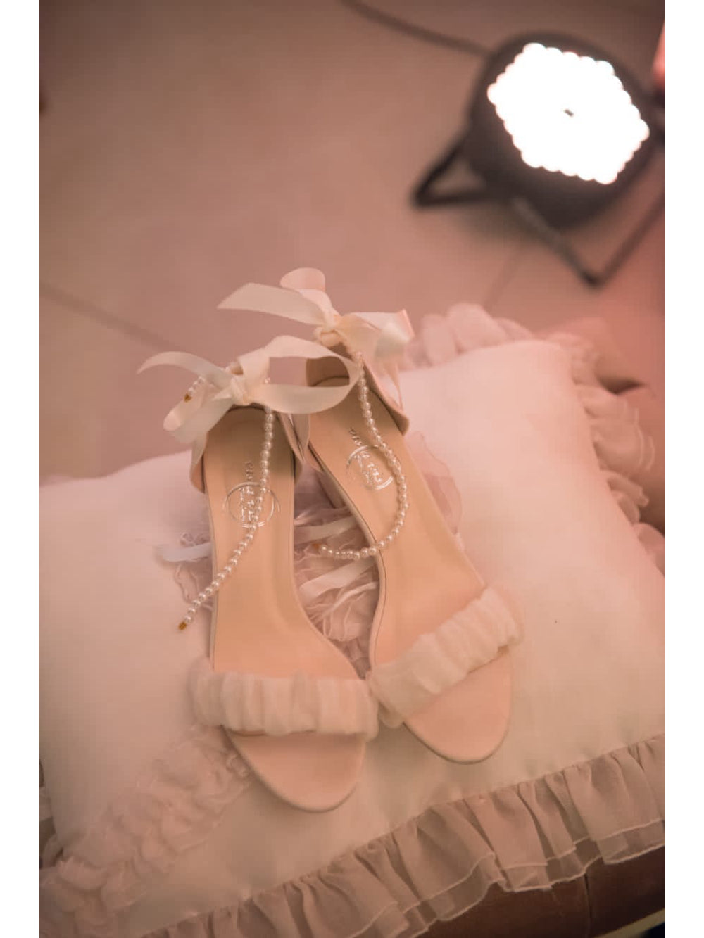 Sandália de Noiva Stella OffWhite Vis a Vis