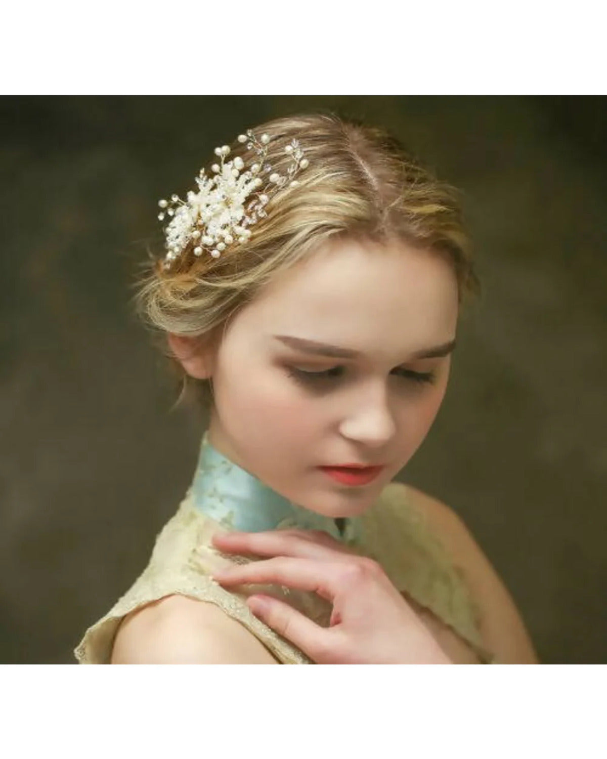 Arranjo de Noiva Victória Narcisa Acessórios