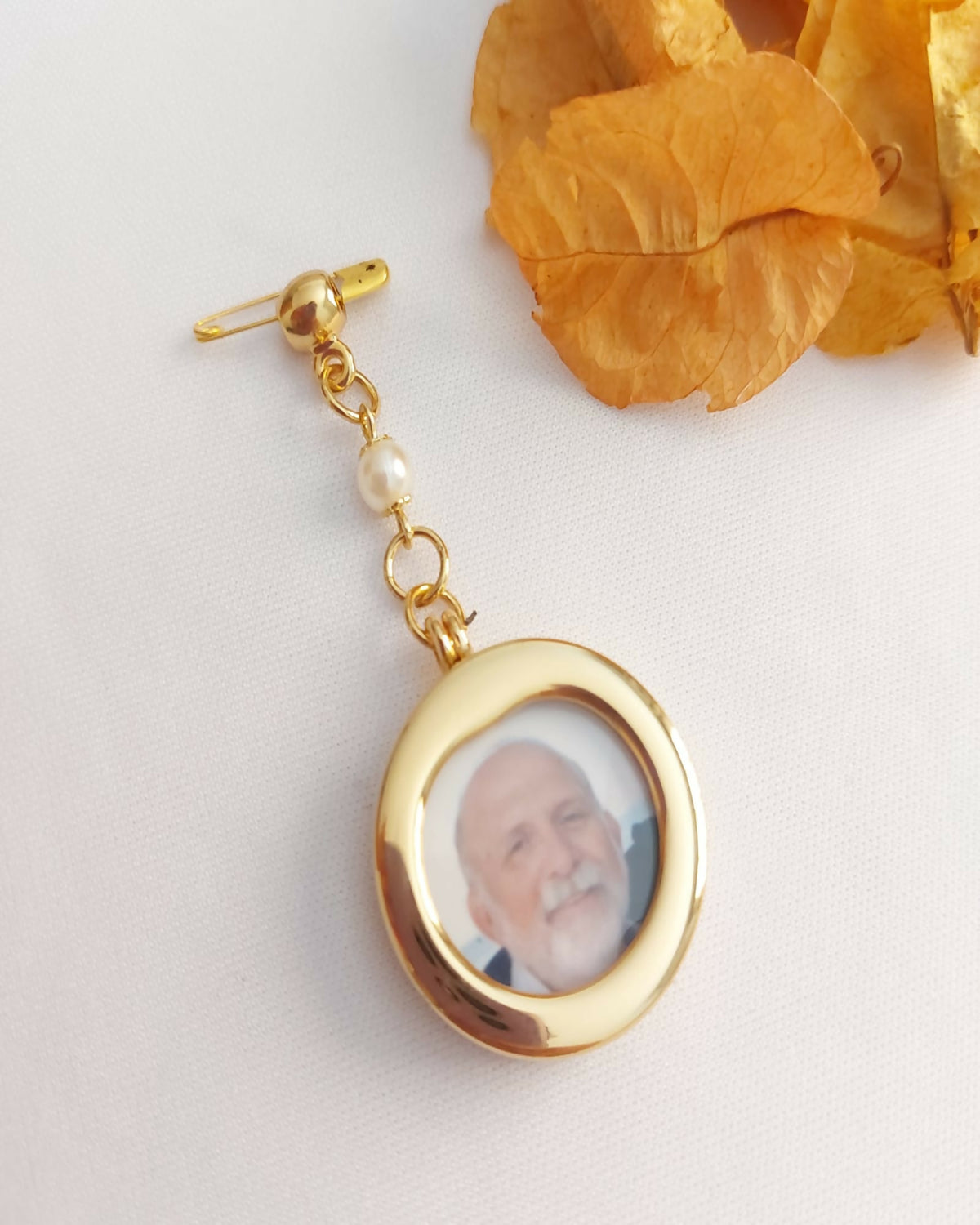 Relicário Para Buquê Redondo Ateliê Fernanda Cristina