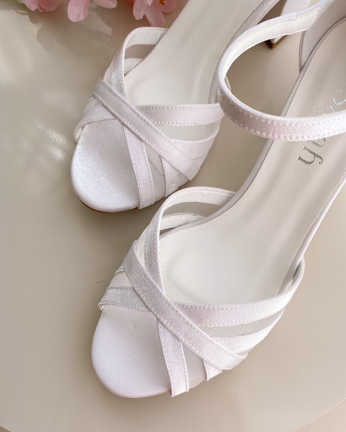 Sandália de Noiva Ardósia Sara Bride