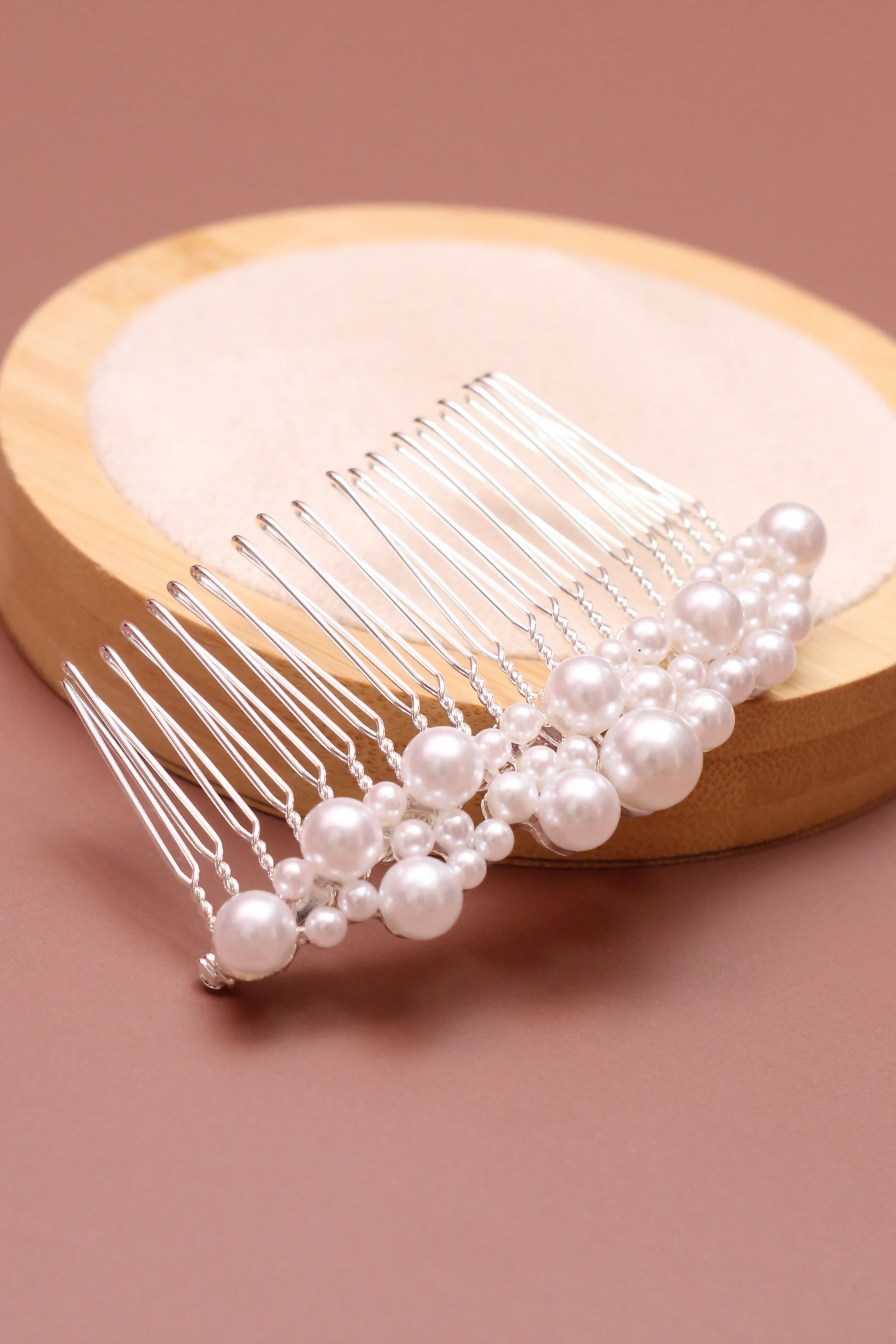 Pente de Noiva All Pérolas Ateliê Bride