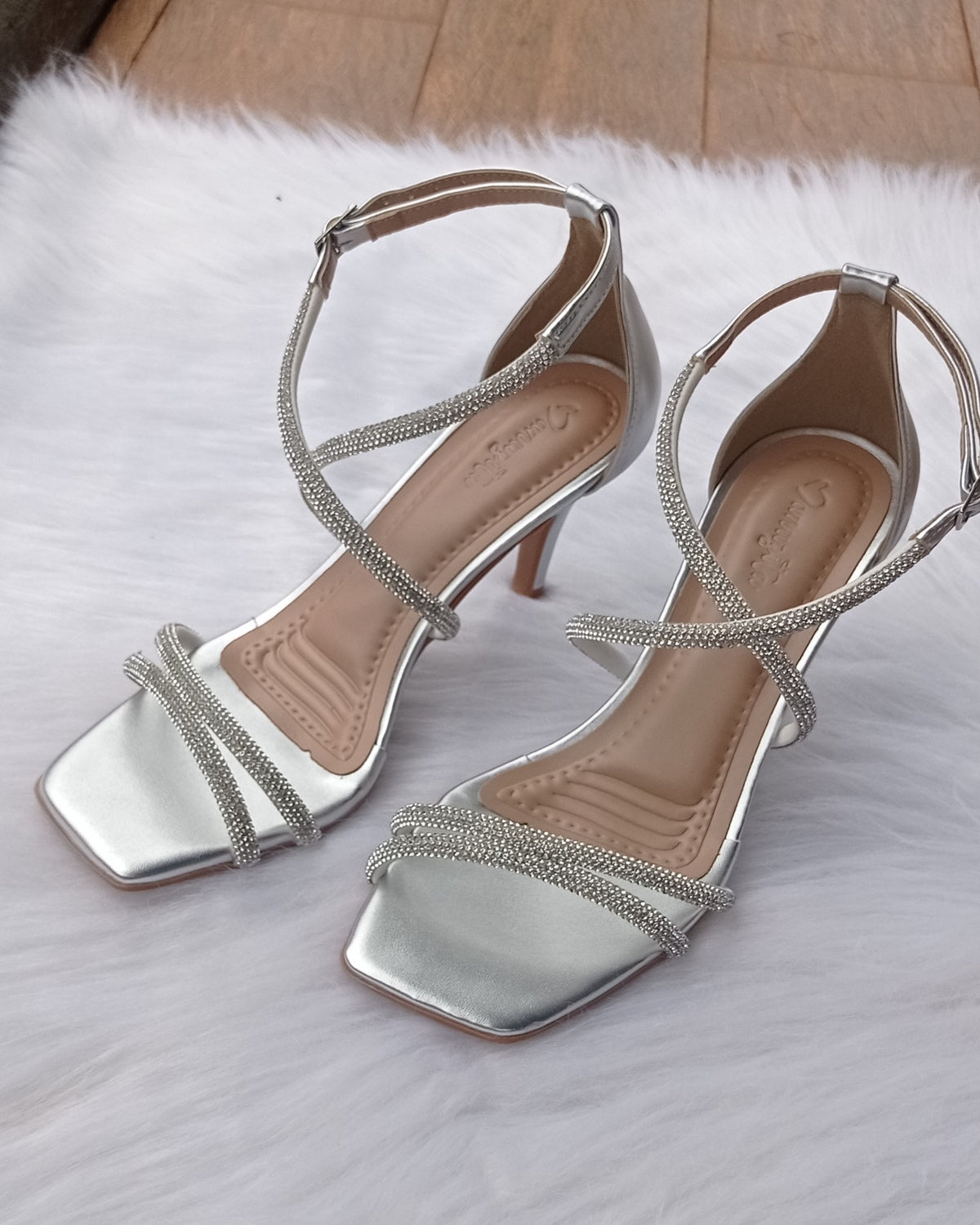 Sandália de Festa Stefania Fino Manuzita Calçados