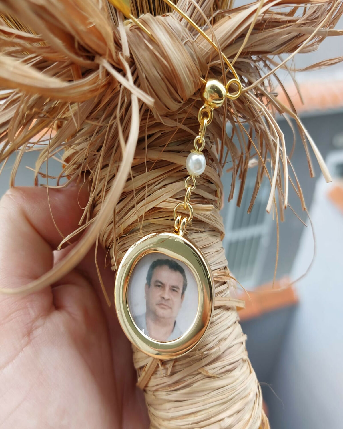 Relicário Para Buquê Redondo Ateliê Fernanda Cristina