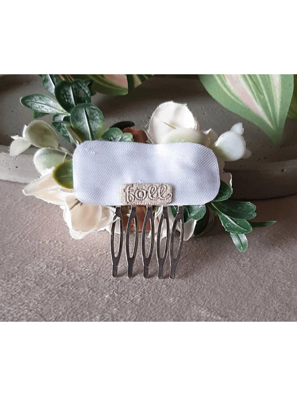 Arranjo de Cabelo Flores Boho Vintage Tons Terrosos Penteado Noivas Madrinhas