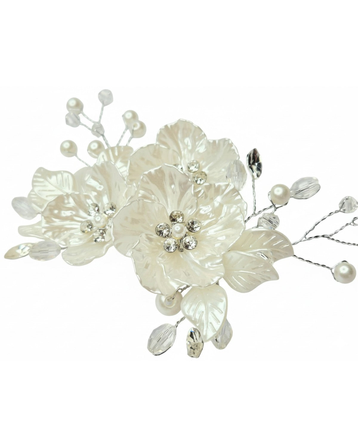 Arranjo de Cabelo para Noiva Floral Carpe Diem Narcisa Acessórios