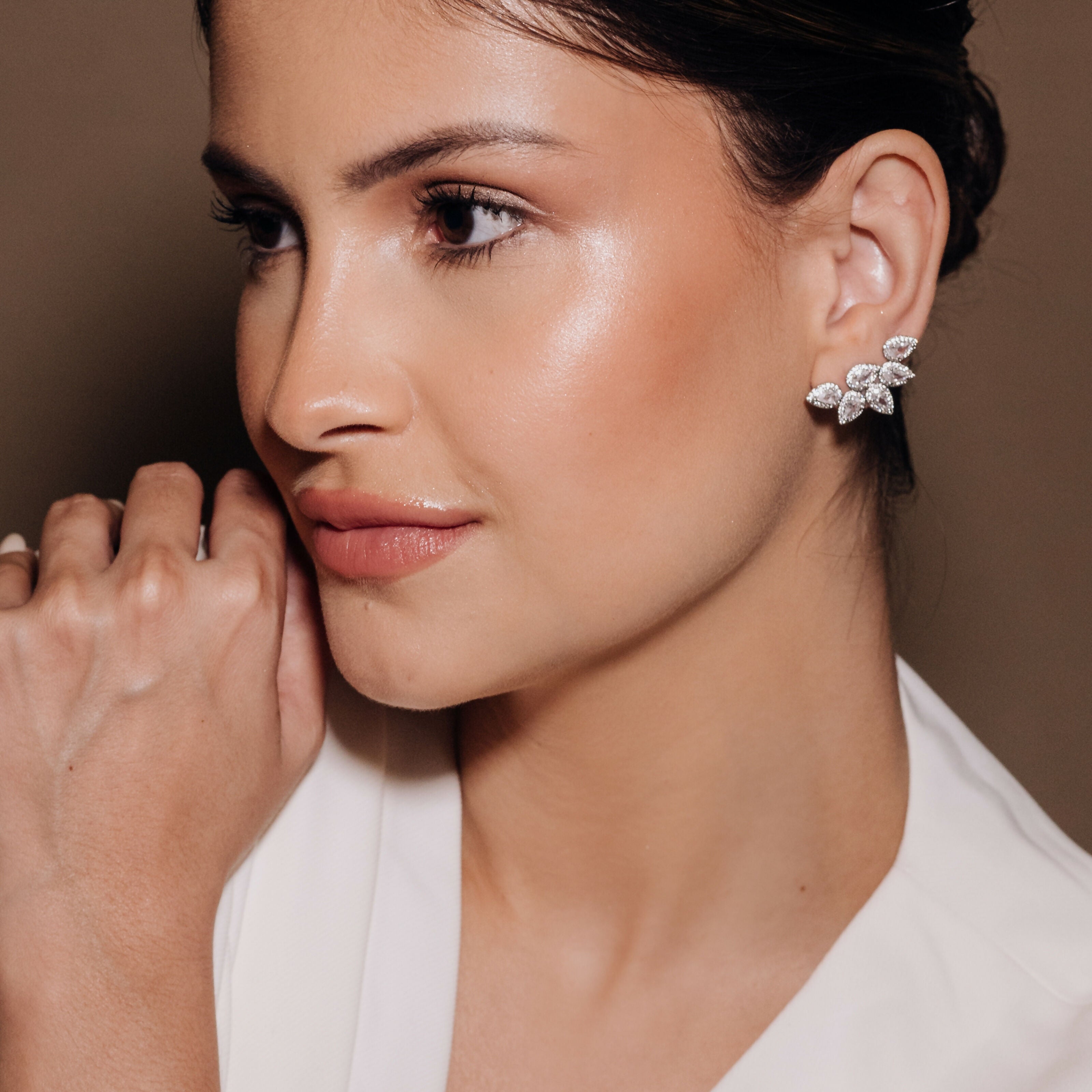Brinco Ear Cuff de Noiva e Festa Star Ateliê Bride