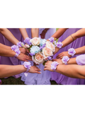 Kit 6 Corsage Damas de Honra SilFlores