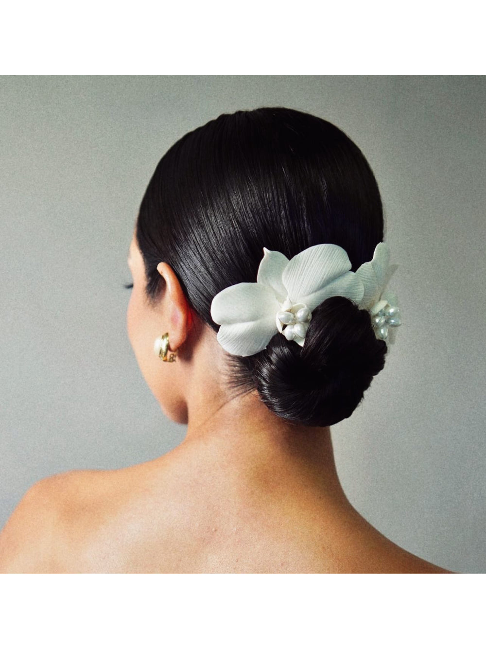 Grampo para Noivas Orquídea Rafaela Duas Damas Noivas