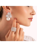 Conjunto de Anel e Brinco Festa Zircônias Andreia Brito