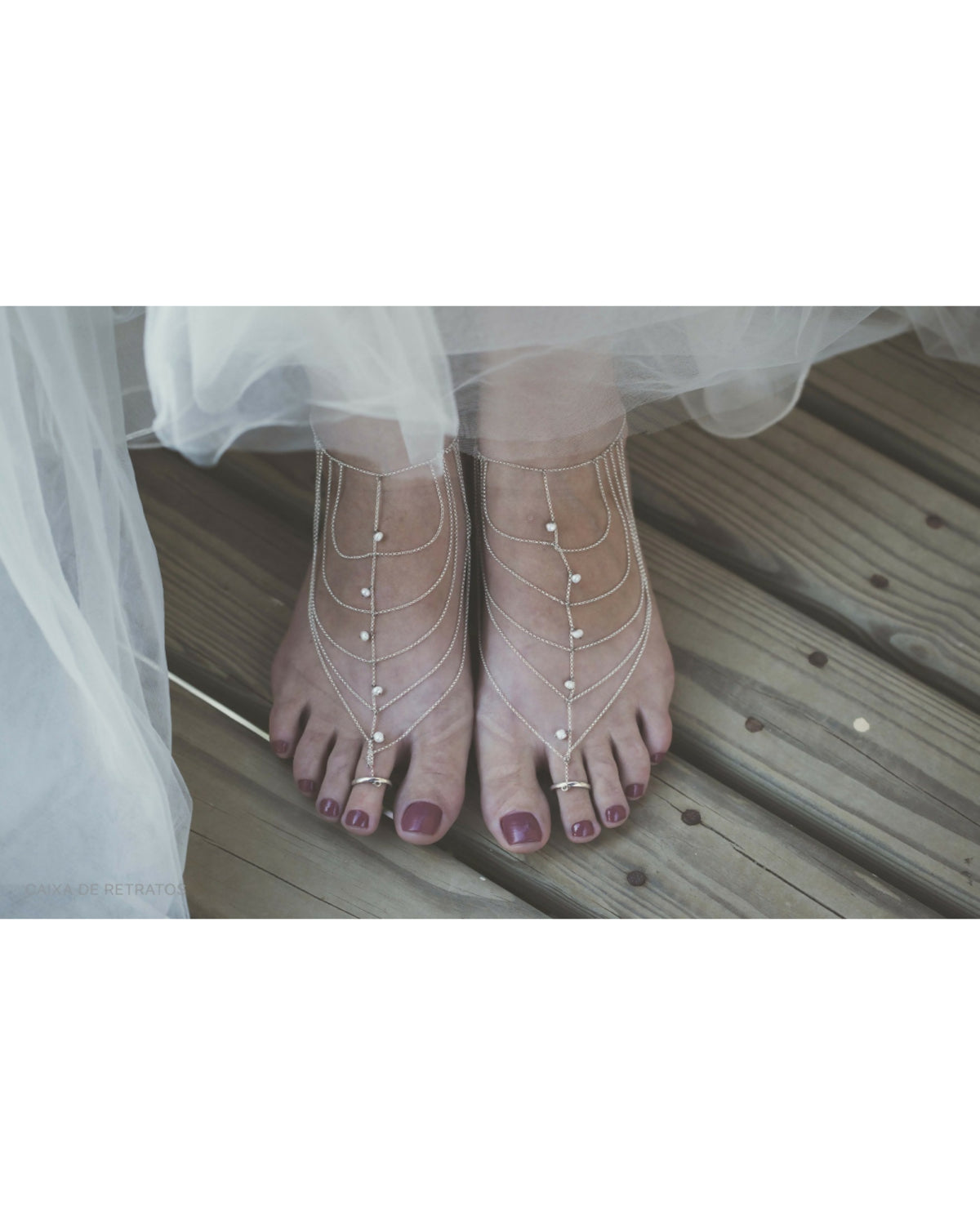 Pulseira de Pé Alessandra Cazzaro